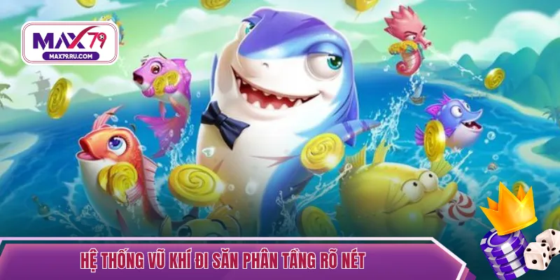 Hệ thống vũ khí đi săn phân tầng rõ nét