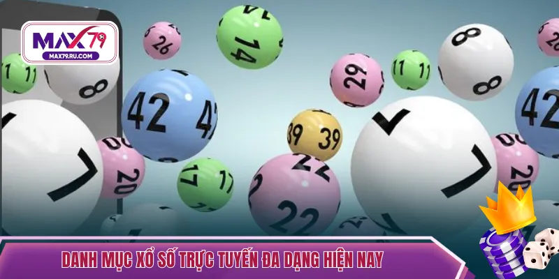 Danh mục xổ số trực tuyến đa dạng hiện nay